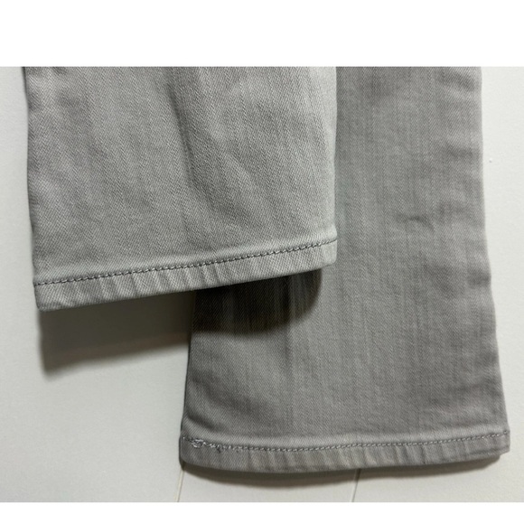 Levis Womens Sz 6M Ultra Low Bootlet Gray Denim Jeans Cotton Stretch Button - Picture 7 of 12